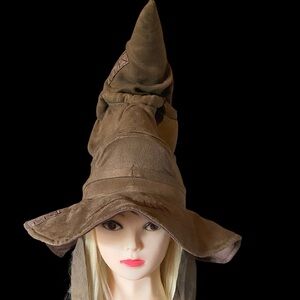 Harry Potter Hogwarts House Sorting Hat Talking Wizarding World Animated